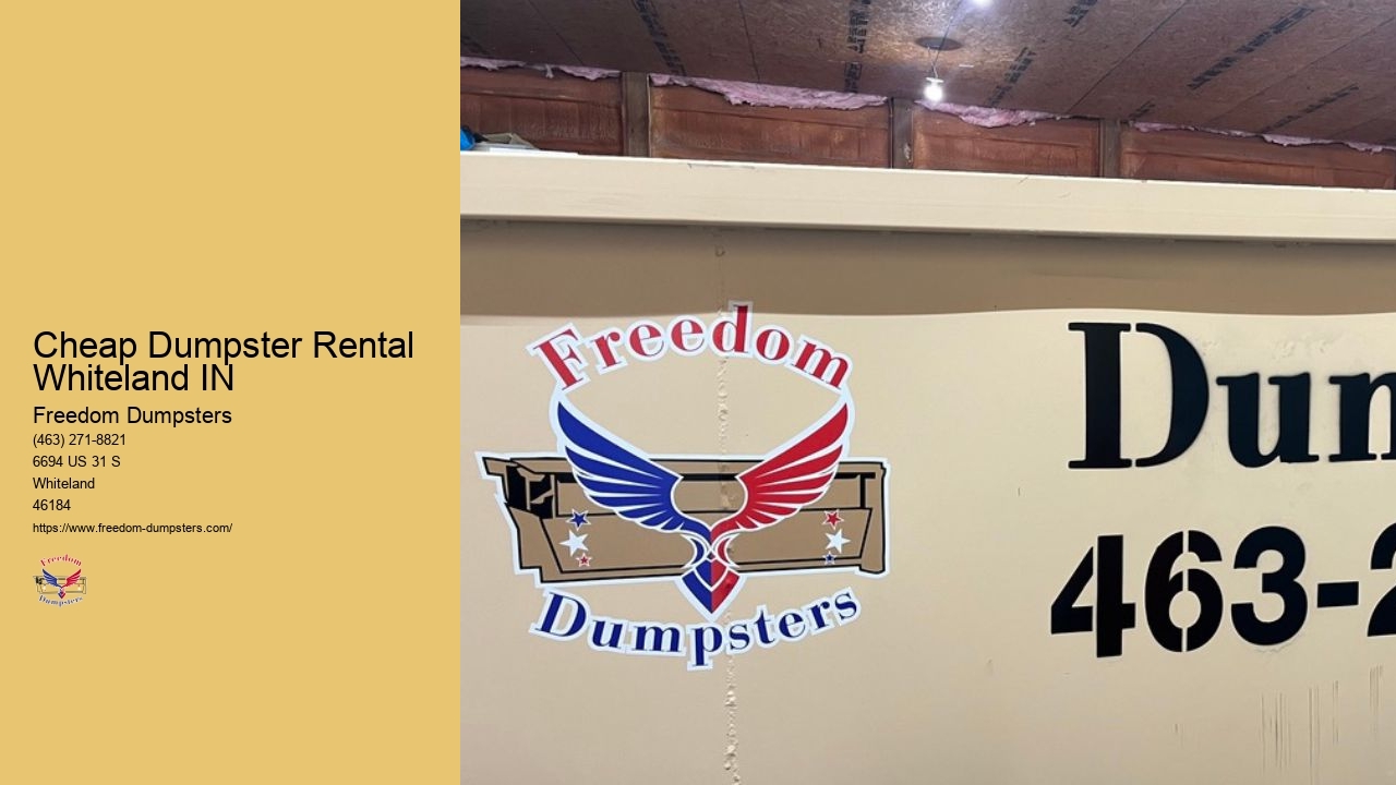 Cheap Dumpsters Near Me