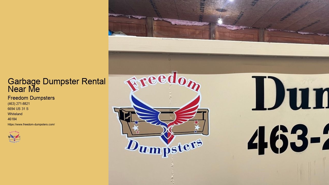Concrete Dumpster Rental