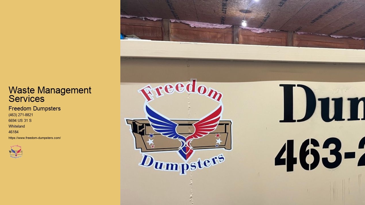 8 Foot Dumpster